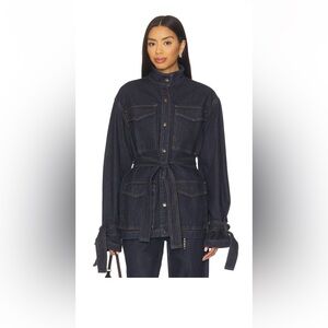 Lioness Indigo Denim Overshirt